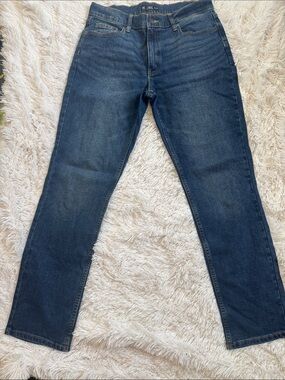 Men’s Member's Mark Straight Fit Premium Stretch Denim 5 pocket Jeans 34x32